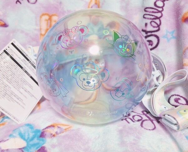 ダッフィー ポップコーンバケット ディズニー カラフルハピネス シャボン玉 ポップコーンケース