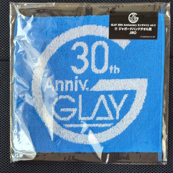 GLAY 30th Anniversary エンタメくじ vol.2 ハンドタオル JIRO