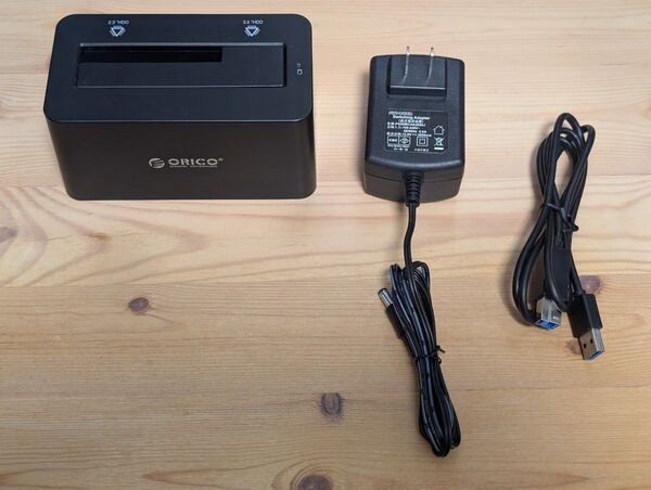 ORICO 6619US3 HDDスタンド USB3.0 SATA UASP