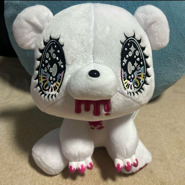 グルーミー 600品番達成記念コラボぬいぐるみ せきやゆりえ ホワイト タグ付き