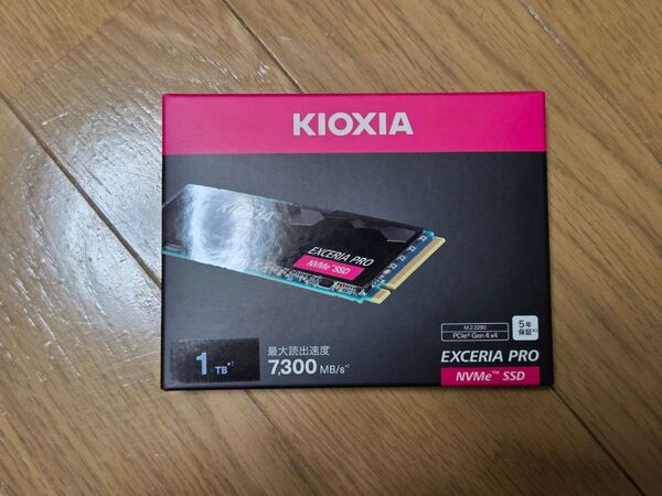 キオクシア KIOXIA EXCERIA PRO 1TB NVMe M.2 Type 2280