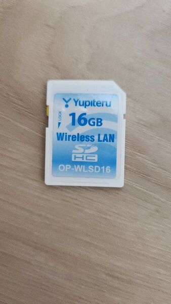 ユピテル OP-WLSD16 無線LAN機能付SDカード SDカード レーダー探知機