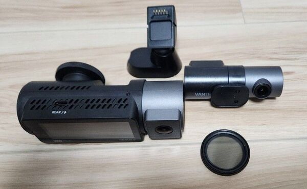 VANTRUE NEXUS 5 ドライブレコーダー ドラレコ 前後4カメラ 偏光レンズ付 GPS