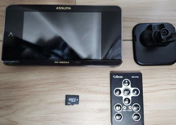 セルスター CELLSTAR レーダー探知機 ASSURA AR-282GA 美品 GPSレーダー