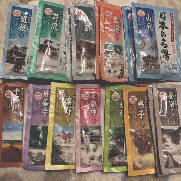 日本の名湯 バスクリン 入浴剤 18包
