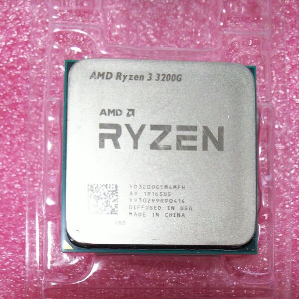 中古 AMD AM4 Ryzen3 3200G 未使用 MSI A520M-A PRO Micro Atx