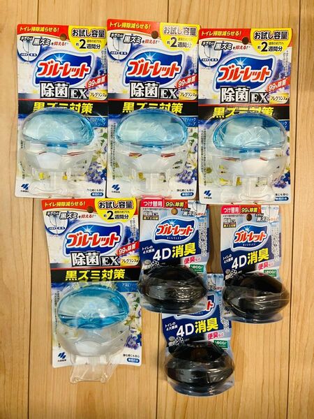 小林製薬 ブルーレットおくだけ 除菌EX 黒ズミ対策 フレグランス調 4D消臭