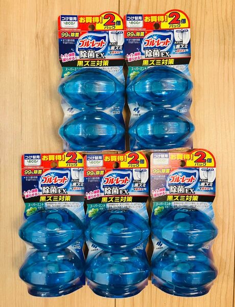 小林製薬 ブルーレットおくだけ 除菌EX 黒ズミ対策 スーパーミントの香り