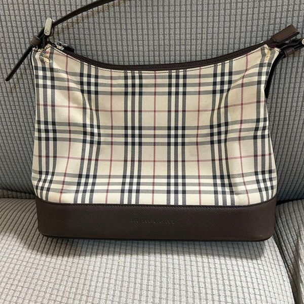 訳あり)バーバリー ノバチェック ワンショルダーバッグ BURBERRY