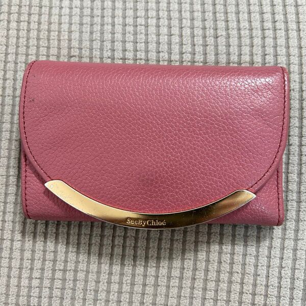 See By Chloe シーバイクロエ リジー コンパクト 三つ折り財布