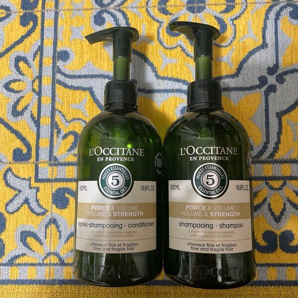 空ボトル L'OCCITANE シャンプー・コンディショナー セット