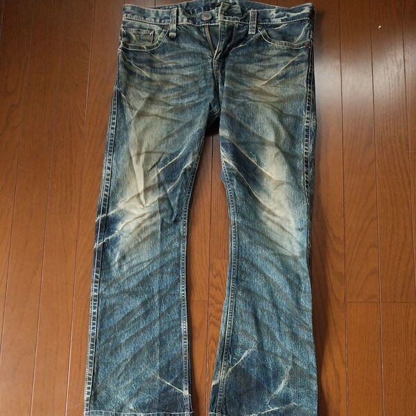 日本製 BLUE WAY ブルーウェイ ジーンズmen'sLL