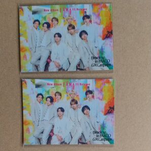 timelesz PARCO コラボシールセット
