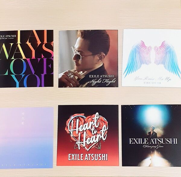 EXILE ATSUSHI CDジャケットまとめ売り