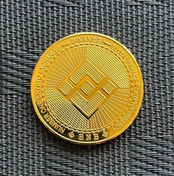BNB バイナンス Binance 仮想通貨 メダル コイン ゴールド