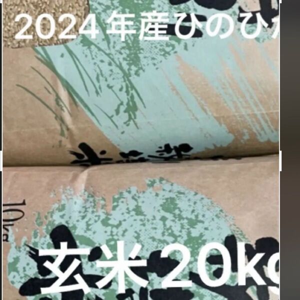 2024年産ヒノヒカリ玄米20kg