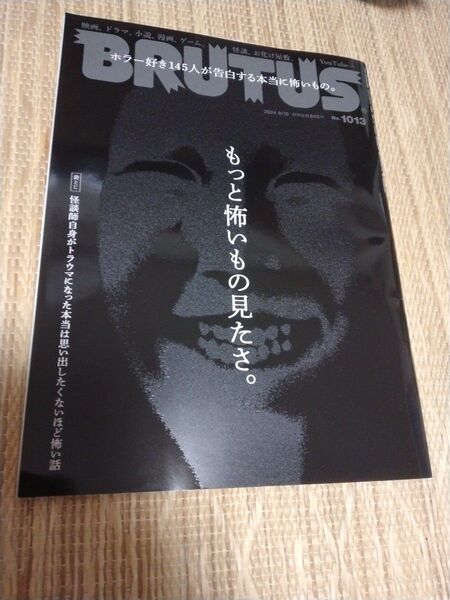 BRUTUS(ブルータス) 2024年8月15日号 (マガジンハウス)