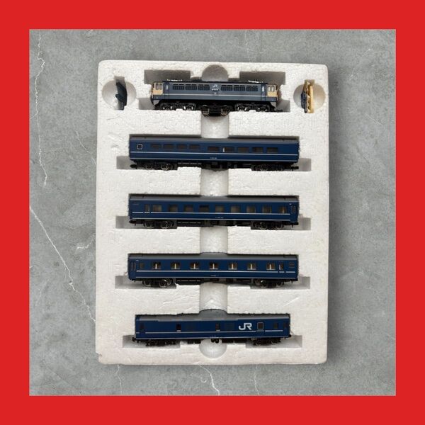 Nゲージトミックスブルートレイン特急「出雲」EF65型電気機関車+客車4両尾灯付 TOMIX 鉄道模型