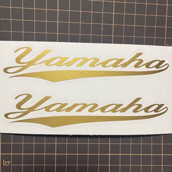 yamaha ヤマハ カッティングステッカー 2枚セット フラッグ