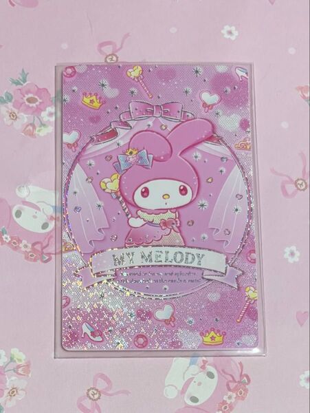 マイメロディ マイメロ シークレット SEC 箔押し ホロ カードコネクト サンリオキャラクターズ トレカ
