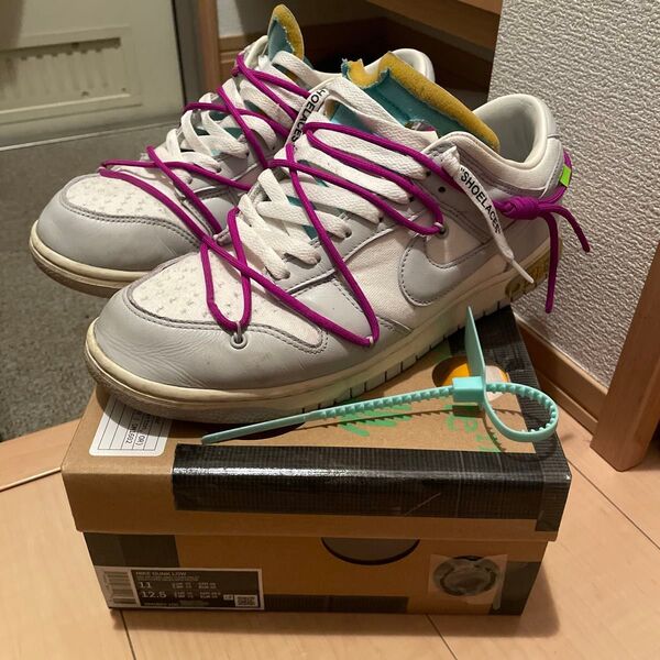 最終値下げ OFF-WHITE × NIKE DUNK LOW 1 OF 50 "21"