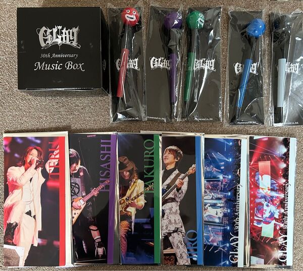 GIGO限定 GLAY30th Anniversary セミコンプリートセット