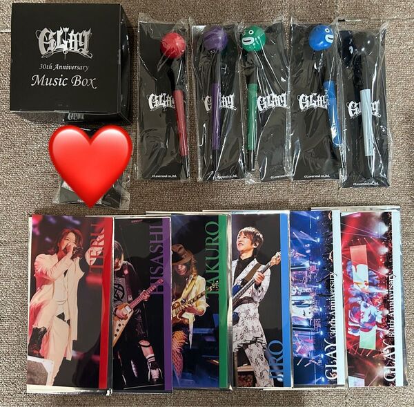 GIGO限定 GLAY30th Anniversary セミコンプリートセット