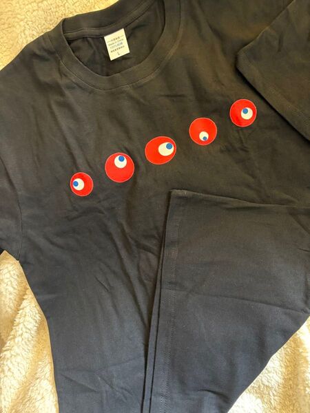 新品 Tシャツ 半袖 万博 EXPO ミャクミャク L 黒 プリント ティシャツ