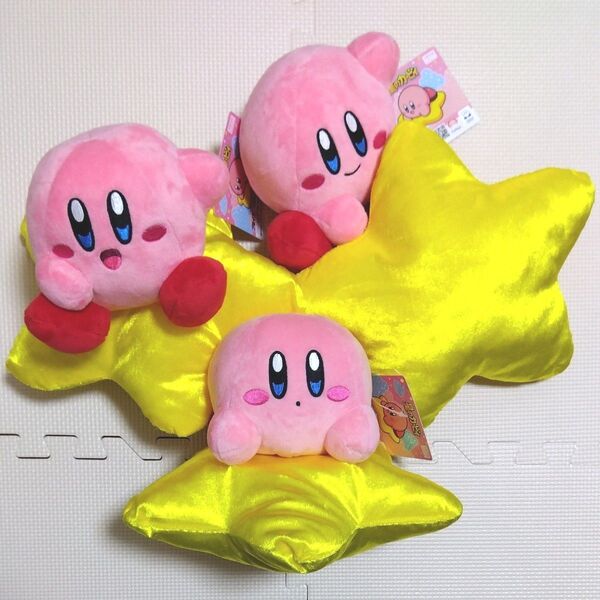 星のカービィ ワープスターカービィぬいぐるみ 3点セット