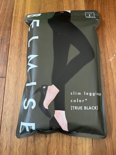 ベルミスBELMISE スリムレギンス Lサイズ ブラック