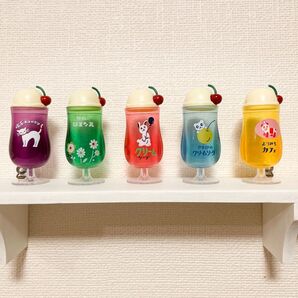 「レトロ日記 クリームソーダ」全5種 ガチャ