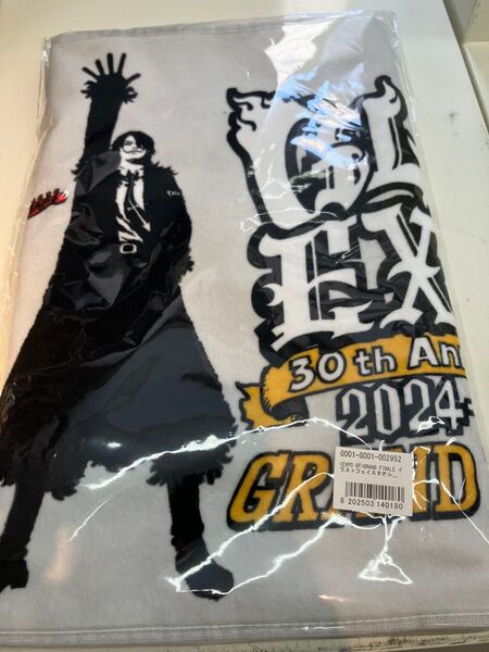 GLAY EXPO GF GRAND FINALE フェイスタオル ローソン LAWSON 30th 30周年