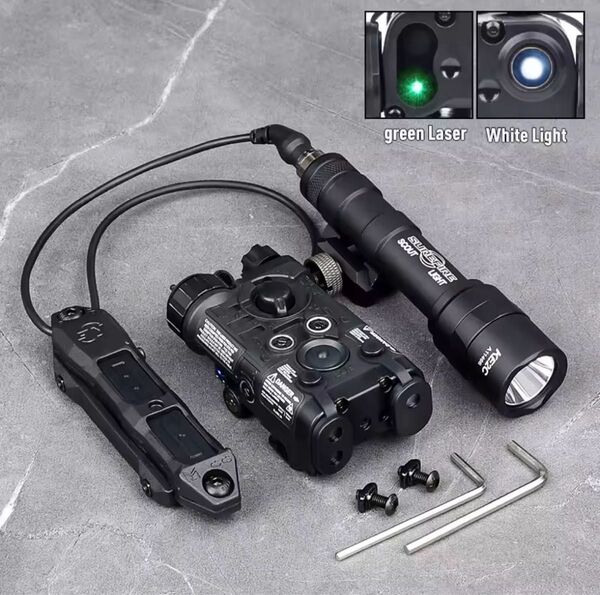 NGAL SUREFIRE M600 デュアルコントロールスイッチ セット グリーンレーザー PEQ OGL 東京マルイ 次世代