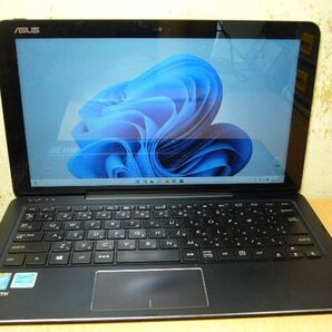 ★月末特価★a2016 12(1920x1080) 液割 2in1タブ ASUS TransBook T300CHI-5Y10 CoM/128GB/4GB/キーボード/Win11