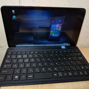 ★月末特価★35103 美品 8(1280x800) 2in1タブ ASUS TransBook T90CHI-3775 64GB/2GB/キーボード/webカメラ/Win10