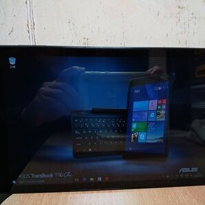 ★月末特価★44165 8(1280x800) 2in1タブ ASUS TransBook T90CHI-3775 64GB/2GB/webカメラ/Win10