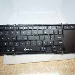 ◆月末特価◆Bluetooth対応キーボード 折り畳み iClever IC-BK08 タッチパッド搭載