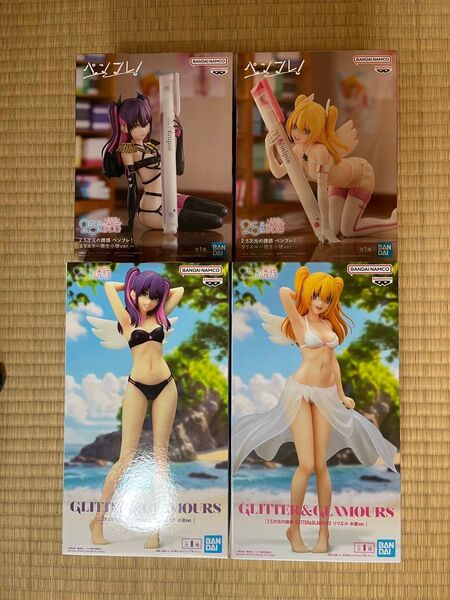 2.5次元の誘惑 リリエル ミリエラ GLITTER GLAMOURS 水着ver. ペンフレ 衛生小隊ver. 4種セット