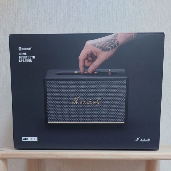 マーシャル Marshall Acton III ワイヤレススピーカーブラック Acton III Bluetooth Black