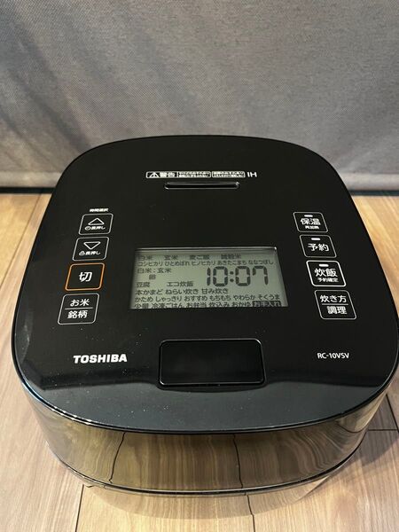 リファービッシュ品 TOSHIBA IH炊飯器 RC-10VSV 東芝 5合炊き 炊飯器
