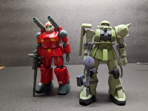 HG ザクII ガンキャノン 完成品 ジャンク
