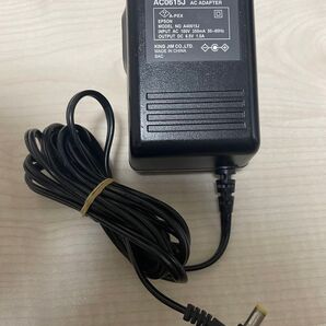KING JIM AC0615J テプラPRO用ACアダプター DC6.5V 1.5A