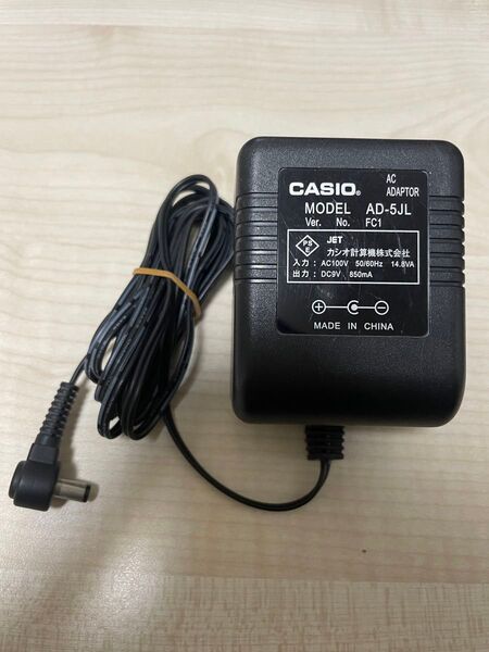 カシオ ACアダプター AD-5JL キーボード 9V 850mA