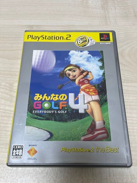 みんなのゴルフ 4 SONY PS 2 プレイステーション PlayStation プレステ 2 ゲーム ソフト