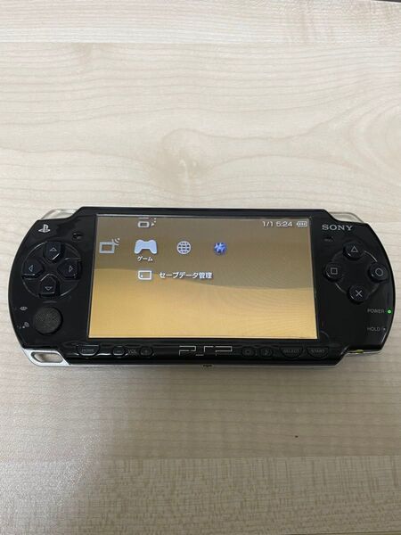 バッテリー新品 SONY PSP-2000 PSP本体 ブラック Playstation Portable