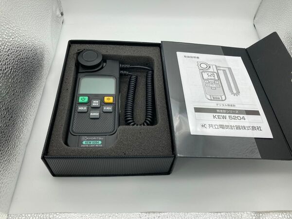 共立電気計器 デジタル照度計 KEW5204