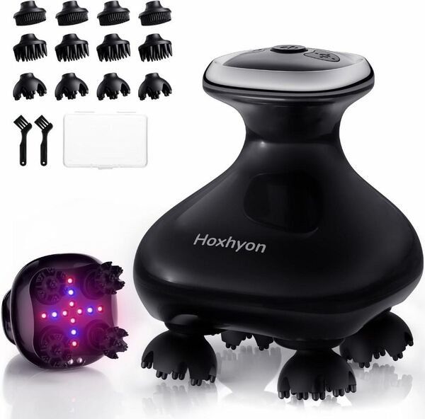 ヘッドスパ 電動 頭皮マッサージ ブラシ スカルプケア 防水 ヘアケア お風呂