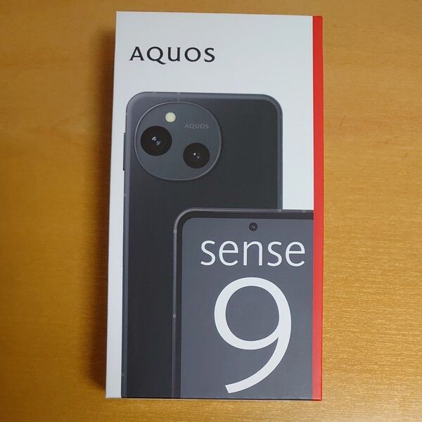 【新品未開封】AQUOS sense9 ブラック SH-M29B 8GB/256GB SIMフリー