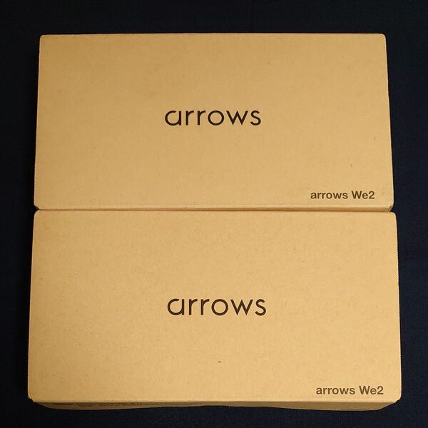 【新品未使用】Arrows We2 F-52E ライトブルー&ネイビーグリーン SIMフリー docomo一括購入品