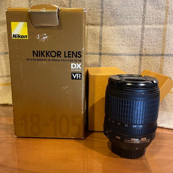 Nikon ニコン af-s 18-105mm f3.5-5.6 G ED VR